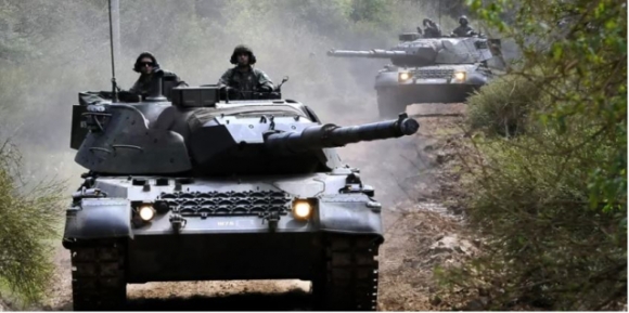 1 Dan Mach He Lo Thoi Diem Lo Xe Tang Leopard 1 Dau Tien Den Ukraine