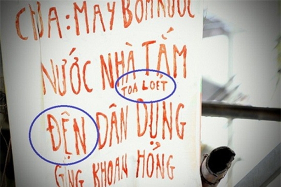 11 Anh Bien Quang Cao Sai Chinh Ta Khien Dan Mang Cuoi Lan Lon
