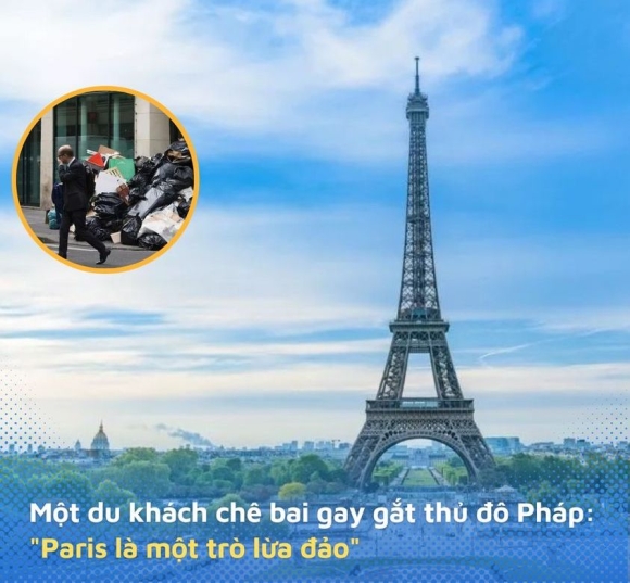 1 Mot Du Khach Che Bai Gay Gat Thu Do Nuoc Phap Paris La Mot Tro Lua Dao
