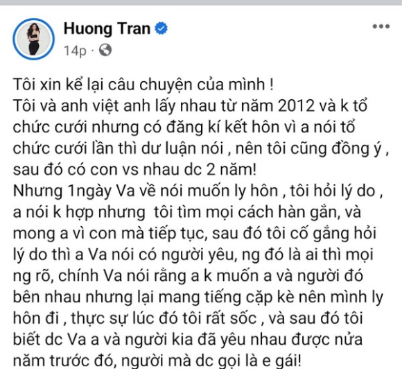 2 Vo Cu Viet Anh Dap Tra He Lo Hop Dong Ly Hon 200 Trieu Va Ly Do Tan Vo