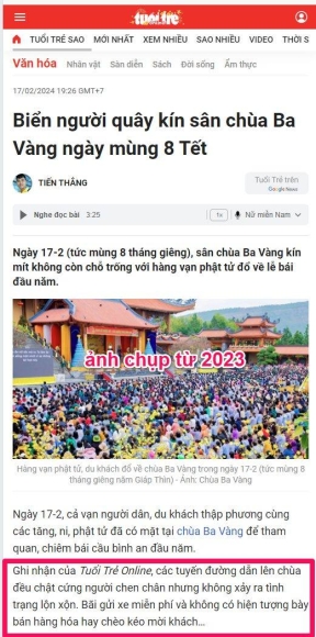 2 Chua Ba Vang Vang Khach