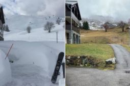 Các khu trượt tuyết châu Âu đóng cửa vì… không có tuyết