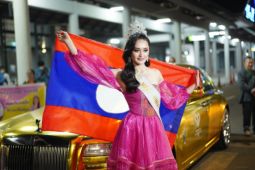 Nhan sắc Hoa hậu Hoàn vũ Lào nói được tiếng Việt