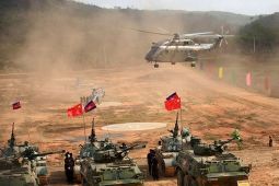 Trung Quốc nối lại tập trận quân sự với Campuchia