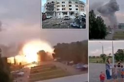 Nga nã tên lửa vào khách sạn ở Zaporizhzhia của Ukraine khiến 1 người chết và...