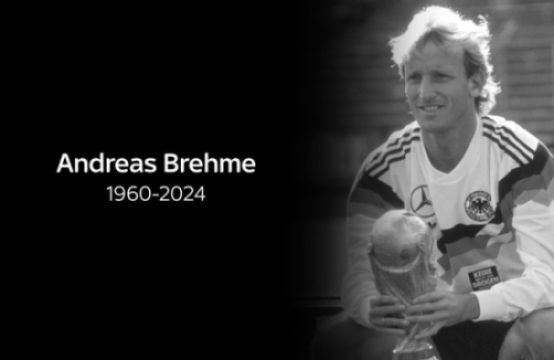 Huyền thoại bóng đá Đức Andreas Brehme đột ngột qua đời