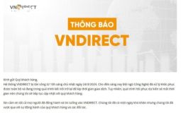 Hệ thống VNDirect bị tấn công, hàng triệu nhà đầu tư chứng khoán 'chết đứng'